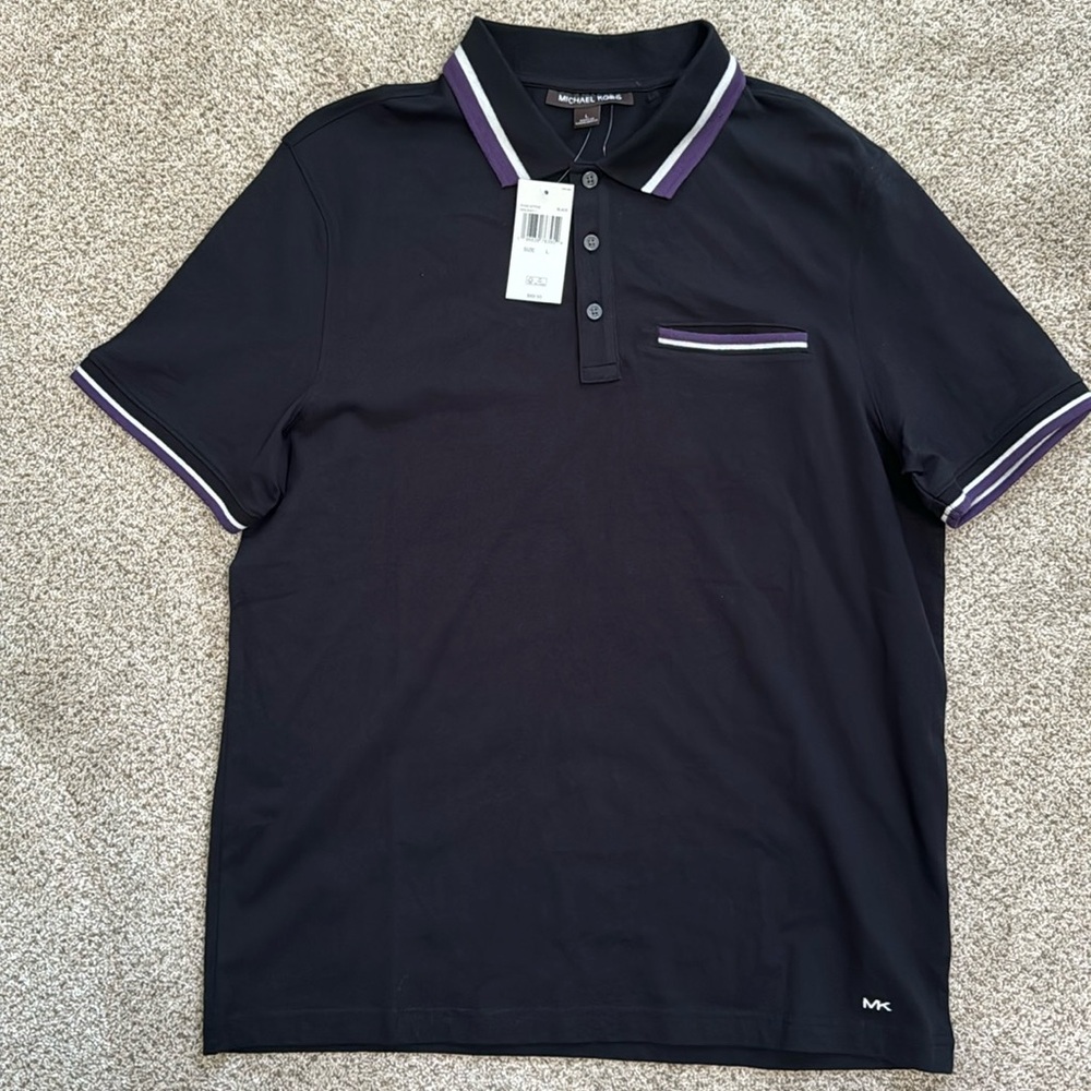 Michael kors polo size L mens nwt
